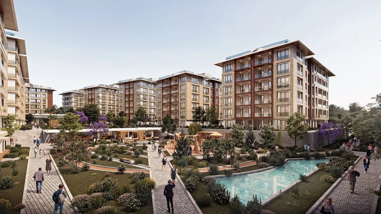Alya Konakları, architectural render (1/5)