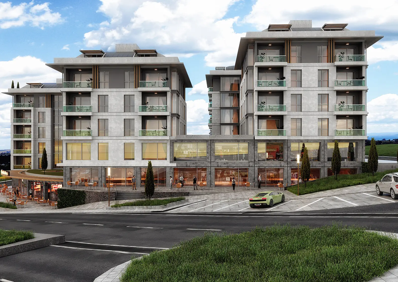 Dora Park 7, architectural render (1/4)