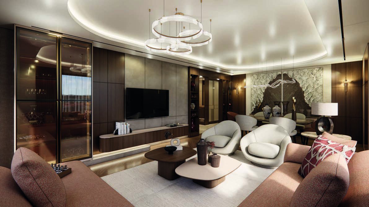 Lotus Yaşam living room