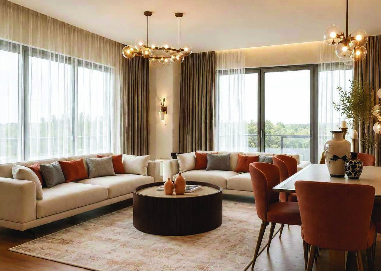 Diamond Marin living room