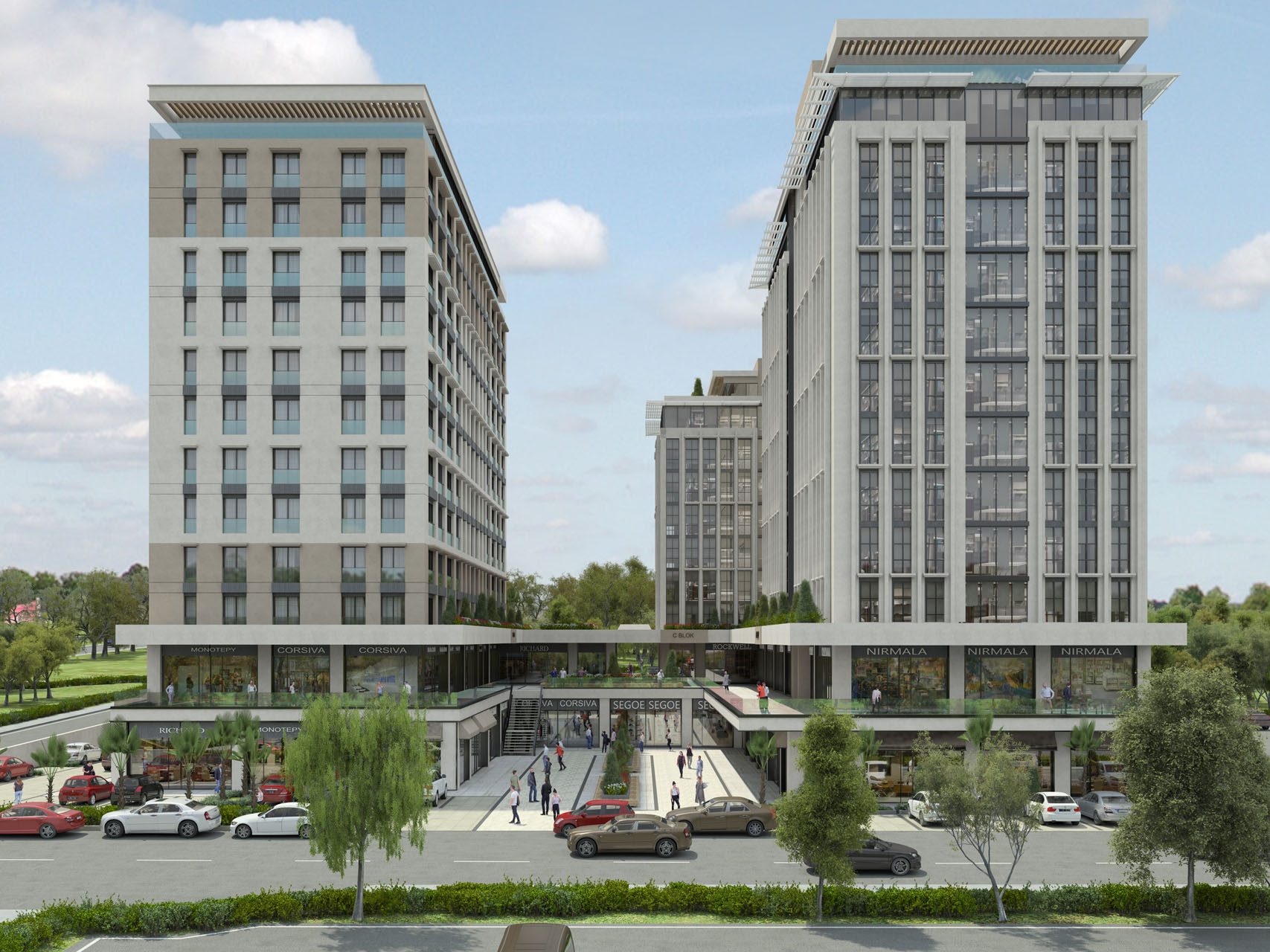 Lotus Istanbul contemporary urban project
