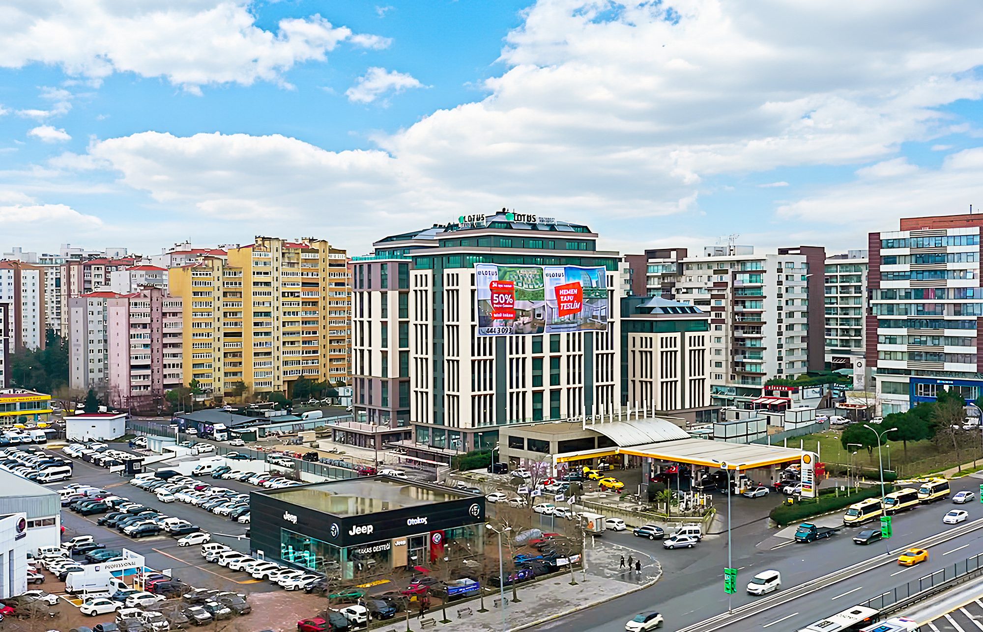Lotus Istanbul iconic urban development