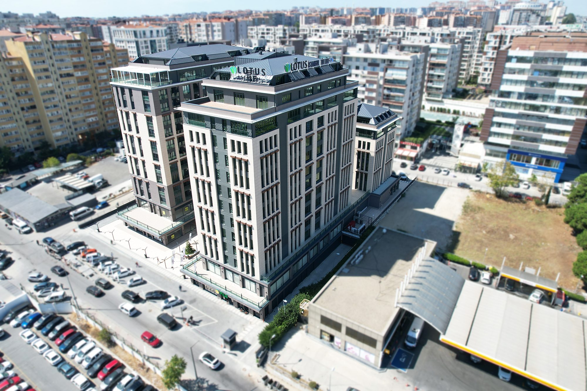 Lotus Istanbul modern mixed-use landmark