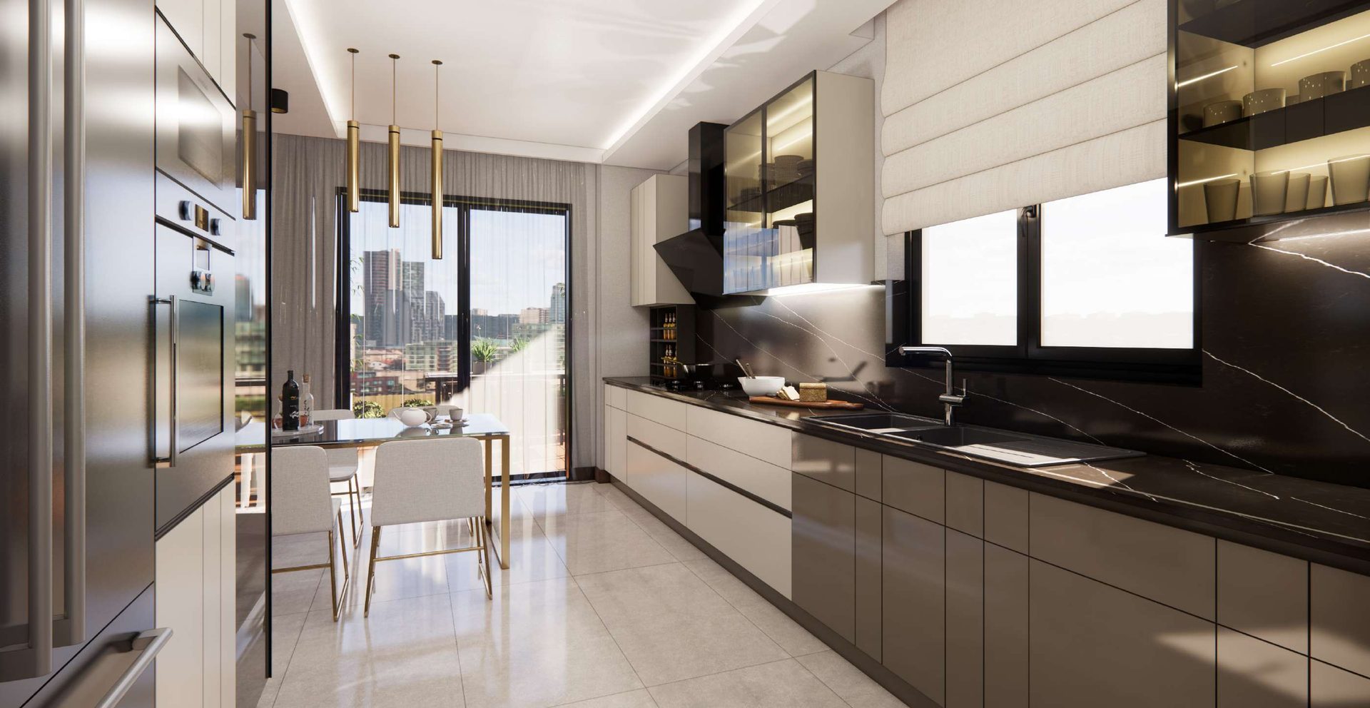 Lotus Manzara Beylikdüzü kitchen
