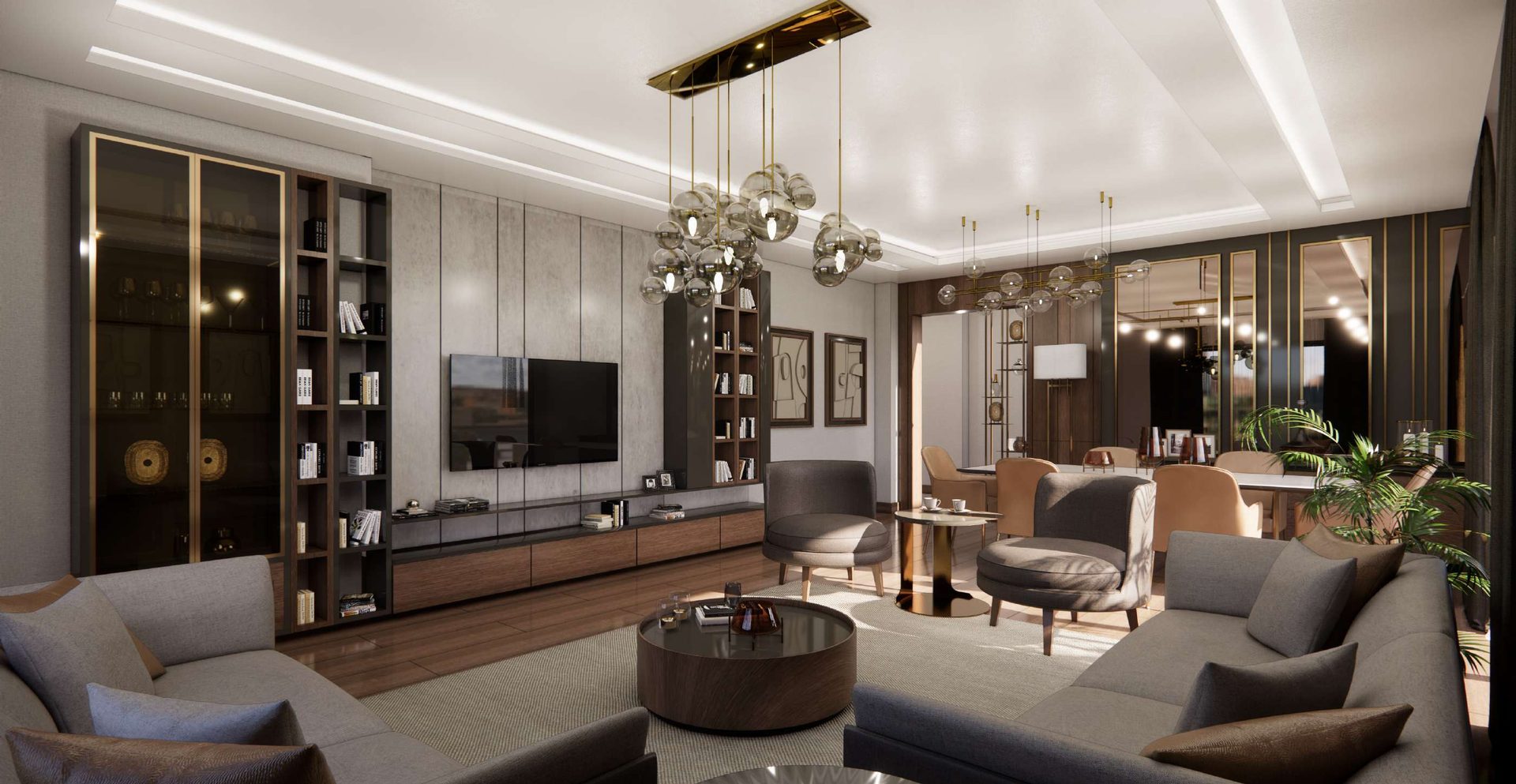 Lotus Manzara Beylikdüzü living room