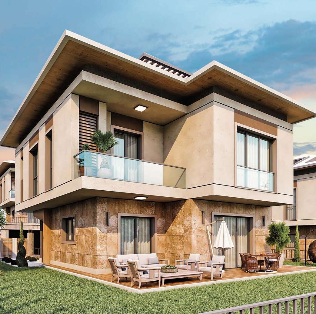 Lotus Manzara Beylikdüzü type A detached villa