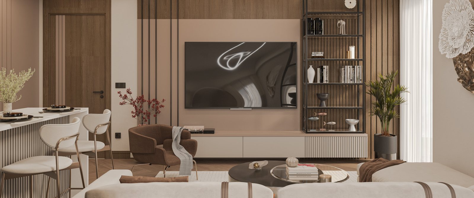 Lotus Şişli apartment interior