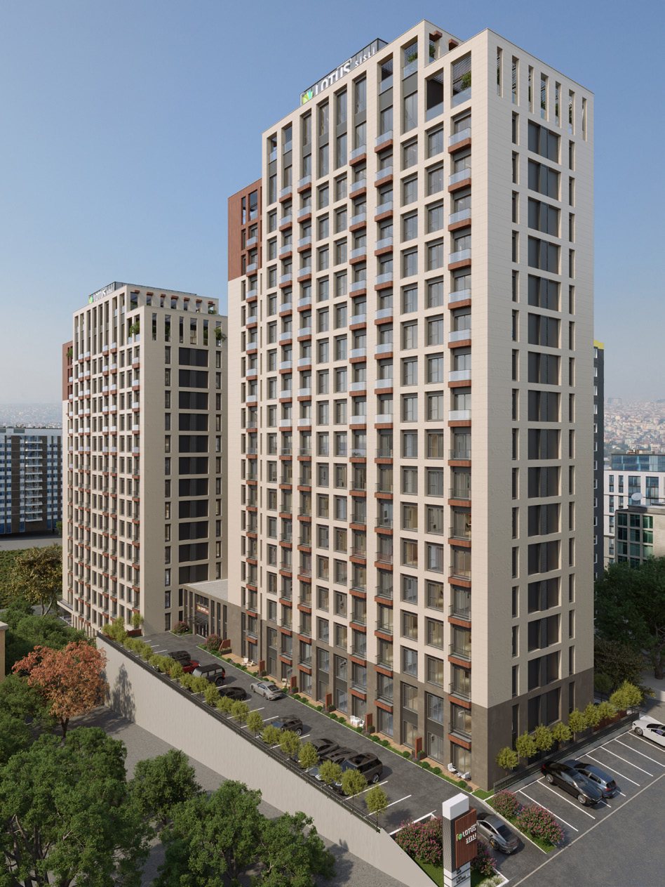 Lotus Şişli two 18-storey blocks
